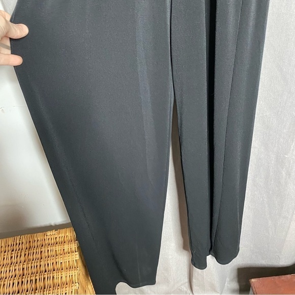 ModCloth Black Refined Ruffle Wide Leg Jumpsuit - Picture 6 of 10